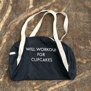 Will Workout for Cupcakes Duffle Bag